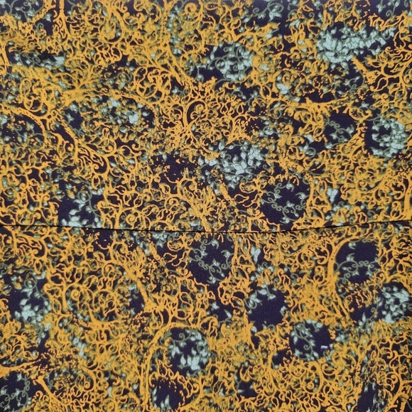 NWT LuLaRoe Multi Color Floral Print Azure Skirt Size Small - Picture 2 of 8